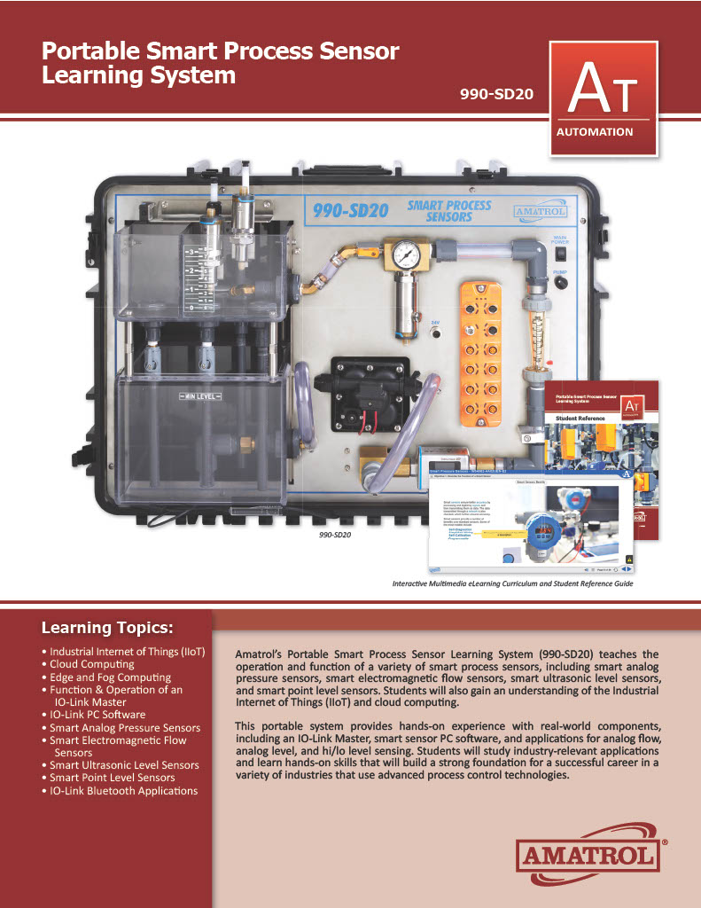 Amatrol Portable Smart Process Sensor Trainer