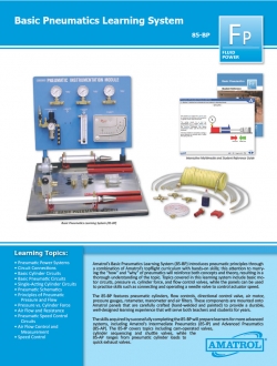 Amatrol Basic Pneumatics Training System 85-BP