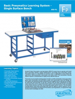 Amatrol Basic Pneumatics Trainer 850-P1
