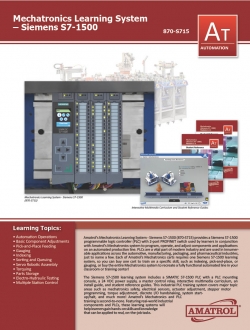 Amatrol Siemens Mechatronics Training 870-S715