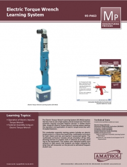 Amatrol Electric Torque Wrench Trainer 95-PAS3