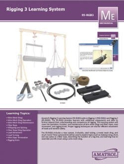 Amatrol Advanced Rigging Training 95-RGB3