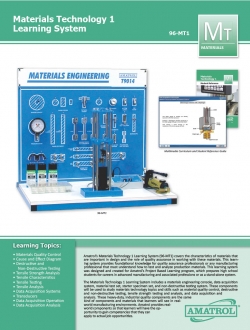 Amatrol Materials Engineering 96-MT1