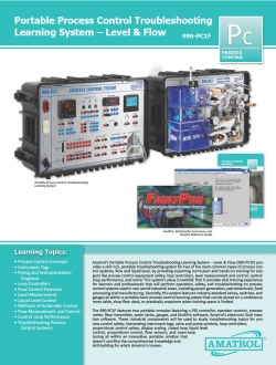 Amatrol 990-PC1F Process Control Troubleshooting