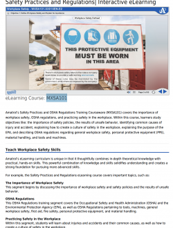 Amatrol Safety Training eLearning Courses