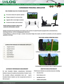 Forwarder Personal Simulator